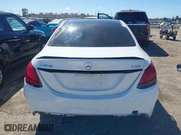 2020 Mercedes-Benz C 63 AMG with VIN 55SWF8GB5LU332454, listed as a IAAI auction lot 41702800 with 54,098 mi miles and . Bid and sale history available at DreamBid. Image 16.