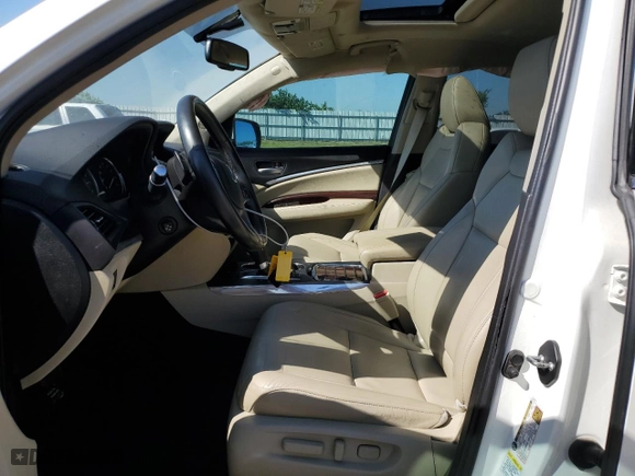2015 Acura MDX with VIN 5FRYD3H2XFB003124, listed as a Copart auction lot 72588474 with 162,730 mi miles and Salvage Title. Bid and sale history available at carsss.com. Image 7.