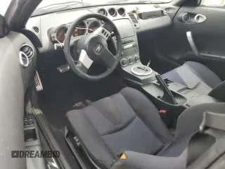 2004 Nissan 350Z Touring with VIN JN1AZ34D74T160909, listed as a Copart auction lot 58302075 with 54,100 mi miles and Salvage title. Bid and sale history available at DreamBid. Image 8.