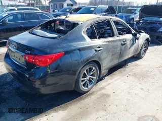 2017 Infiniti Q50 Premium z VIN JN1EV7AP7HM740731, wystawiony jako IAAI lot #41704342 z przebiegiem Nie podano mil oraz . Historia ofert i sprzedaży dostępna na DreamBid. Obrazek 4.