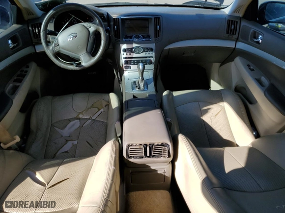 2007 Infiniti G35 Sedan Sport with VIN JNKBV61E17M709108, listed as a Copart auction lot 42463805 with 182,450 mi miles and Salvage Title. Bid and sale history available at carsss.com. Image 8.
