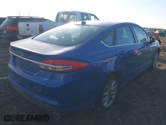 2017 Ford Fusion SE with VIN 3FA6P0H74HR378492, listed as a IAAI auction lot 41762066 with 139,168 mi miles. Bid and sale history available at carsss.com. Image 4.