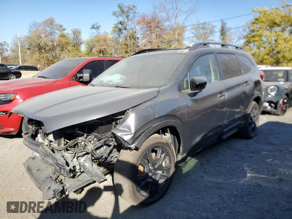 2024 Subaru Ascent Onyx with VIN 4S4WMAHD5R3422560, listed as a Copart auction lot 77322964 with 6,701 mi miles and Salvage title. Bid and sale history available at DreamBid. Image 1.