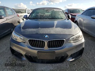 2017 BMW 2 Series M240i xDrive with VIN WBA2L3C30HV667640, listed as a Copart auction lot 76755554 with 39,695 mi miles and Salvage Title. Bid and sale history available at carsss.com. Image 5.