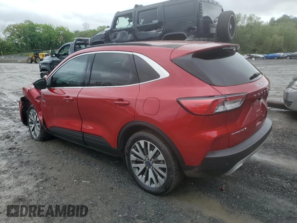 2020 Ford Escape Titanium Hybrid с VIN 1FMCU0DZ3LUC05041, выставлен на аукционе Copart как лот 56114325 с пробегом 32 554 миль миль и Чистый • Clean title. История ставок и продаж доступна на DreamBid. Изображение 2.