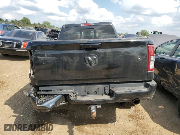 2021 Ram 1500 Big Horn with VIN 1C6SRFBT9MN669232, listed as a Copart auction lot 67047204 with 63,053 mi miles and Non Repairable. Bid and sale history available at carsss.com. Image 6.