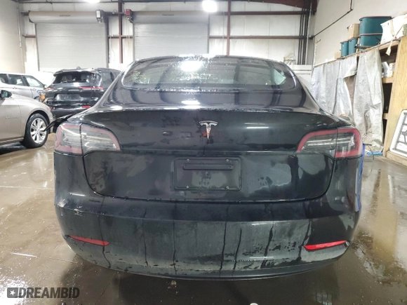 2022 Tesla Model 3 with VIN 5YJ3E1EA1NF369609, listed as a Copart auction lot 50306065 with 64,592 mi miles and Salvage Title. Bid and sale history available at carsss.com. Image 6.