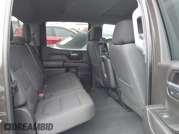 2021 Chevrolet Silverado 1500 LT with VIN 3GCUYDED2MG481707, listed as a IAAI auction lot 41060076 with 27,535 mi miles. Bid and sale history available at carsss.com. Image 8.