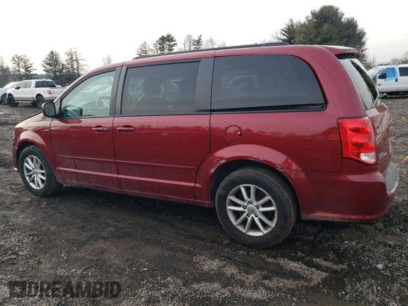 2015 Dodge Grand Caravan SXT with VIN 2C4RDGCG3FR625083, listed as a Copart auction lot 42409455 with 117,217 mi miles and Salvage Title. Bid and sale history available at DreamBid. Image 2.