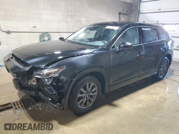 2020 Mazda CX-9 Touring with VIN JM3TCBCY9L0404816, listed as a Copart auction lot 45633915 with 77,077 mi miles and Salvage Title. Bid and sale history available at carsss.com. Image 1.
