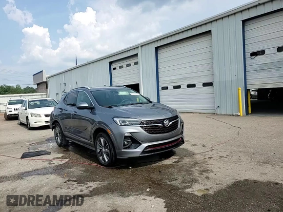 2022 Buick Encore GX Essence with VIN KL4MMFSL7NB008554, listed as a Copart auction lot 62138275 with 45,758 mi miles and Salvage title. Bid and sale history available at DreamBid. Image 15.