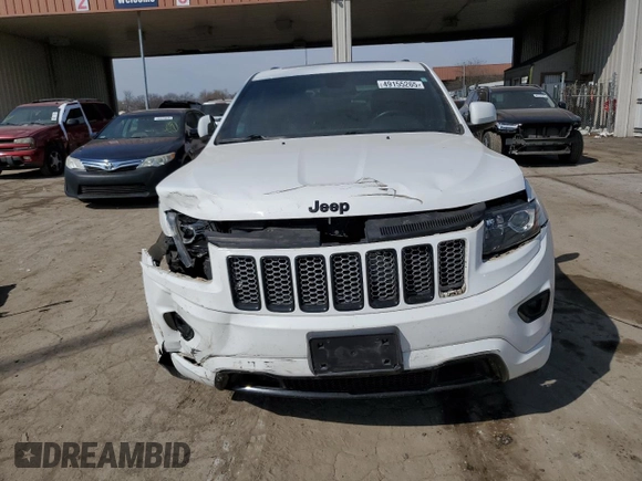 2014 Jeep Grand Cherokee Laredo with VIN 1C4RJFAG3EC580109, listed as a Copart auction lot 49155265 with 100,128 mi miles and Salvage Title. Bid and sale history available at carsss.com. Image 5.