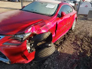 2015 Lexus RC 350 F Sport with VIN JTHSE5BC8F5001731, listed as a IAAI auction lot 41894264 with 66,984 mi miles and . Bid and sale history available at DreamBid. Image 6.