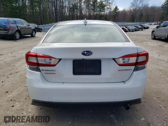 2020 Subaru Impreza Premium с VIN 4S3GKAD61L3603765, выставлен на аукционе Copart как лот 50862675 с пробегом 81 185 миль миль и Списание • Salvage title. История ставок и продаж доступна на DreamBid. Изображение 6.