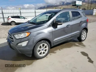 2019 Ford EcoSport SE with VIN MAJ3S2GE1KC302909, listed as a Copart auction lot 49850045 with 74,847 mi miles and Clean Title. Bid and sale history available at carsss.com. Image 1.