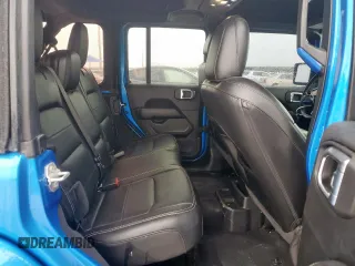 2023 Jeep Wrangler Sahara with VIN 1C4HJXEG7PW590252, listed as a Copart auction lot 59377765 with 32,689 mi miles and Salvage title. Bid and sale history available at DreamBid. Image 10.