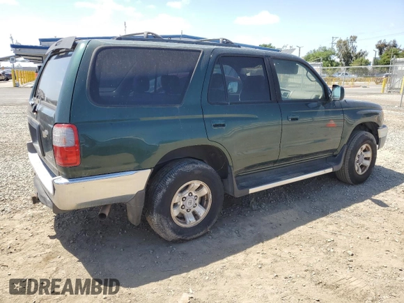 1999 Toyota 4Runner SR5 with VIN JT3GN86R4X0127594, listed as a Copart auction lot 54093605 with 307,573 mi miles and Clean Title. Bid and sale history available at carsss.com. Image 3.