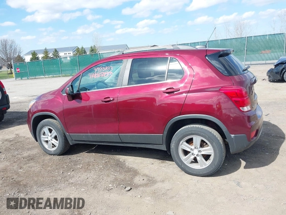2017 Chevrolet Trax LT z VIN 3GNCJPSB6HL171777, wystawiony jako IAAI lot #41983833 z przebiegiem 88 726 mil mil oraz . Historia ofert i sprzedaży dostępna na DreamBid. Obrazek 14.