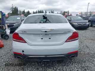 2019 Genesis G70 3.3T Advanced with VIN KMTG74LE6KU014118, listed as a IAAI auction lot 41752512 with 51,817 mi miles. Bid and sale history available at carsss.com. Image 17.