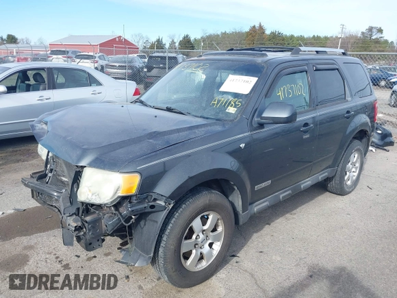 2008 Ford Escape Limited with VIN 1FMCU94108KA71185, listed as a IAAI auction lot 41737102 with 224,666 mi miles. Bid and sale history available at carsss.com. Image 18.