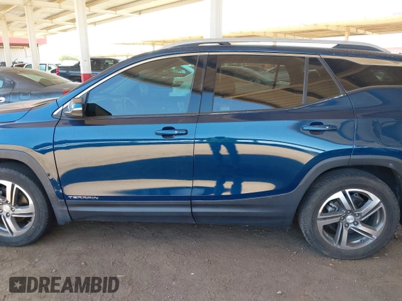 2020 GMC Terrain SLT with VIN 3GKALPEV9LL238806, listed as a IAAI auction lot 42677593 with 49,879 mi miles and . Bid and sale history available at DreamBid. Image 14.
