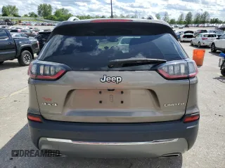 2019 Jeep Cherokee Limited with VIN 1C4PJMDX8KD286735, listed as a Copart auction lot 57758285 with 102,442 mi miles and Salvage title. Bid and sale history available at DreamBid. Image 6.