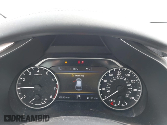 2018 Nissan Murano Platinum with VIN 5N1AZ2MH9JN192329, listed as a IAAI auction lot 42084760 with 58,936 mi miles and . Bid and sale history available at carsss.com. Image 7.