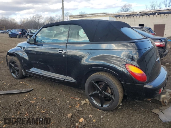 2005 Chrysler PT Cruiser GT with VIN 3C3AY75S45T289706, listed as a Copart auction lot 78814044 with 221,391 mi miles and Salvage Title. Bid and sale history available at carsss.com. Image 2.