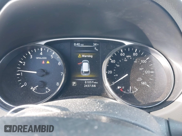 2016 Nissan Rogue SL with VIN 5N1AT2MV0GC869568, listed as a IAAI auction lot 41218647 with 81,057 mi miles and . Bid and sale history available at DreamBid. Image 7.