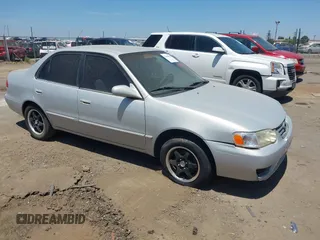 2002 Toyota Corolla CE with VIN 1NXBR12E52Z568457, listed as a IAAI auction lot 42604159 with 356,833 mi miles and . Bid and sale history available at DreamBid. Image 1.