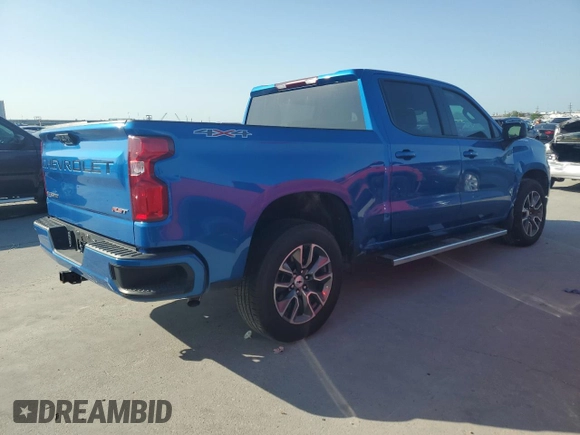 2024 Chevrolet Silverado 1500 RST with VIN 1GCUDEE8XRZ208610, listed as a Copart auction lot 52831005 with 0 mi miles and Salvage Title. Bid and sale history available at carsss.com. Image 3.