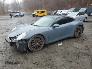 2017 Porsche 911 Carrera S with VIN WP0AB2A90HS124843, listed as a Copart auction lot 81845223 with 39,935 mi miles. Bid and sale history available at carsss.com. Image 1.