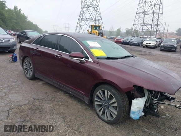 2018 Lincoln MKZ Reserve with VIN 3LN6L5F98JR604834, listed as a IAAI auction lot 42453174 with 118,112 mi miles and . Bid and sale history available at DreamBid. Image 1.