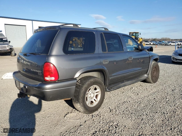2003 Dodge Durango SLT with VIN 1D4HS48NX3F608990, listed as a Copart auction lot 87441674 with 207,385 mi miles and Salvage Title. Bid and sale history available at carsss.com. Image 3.
