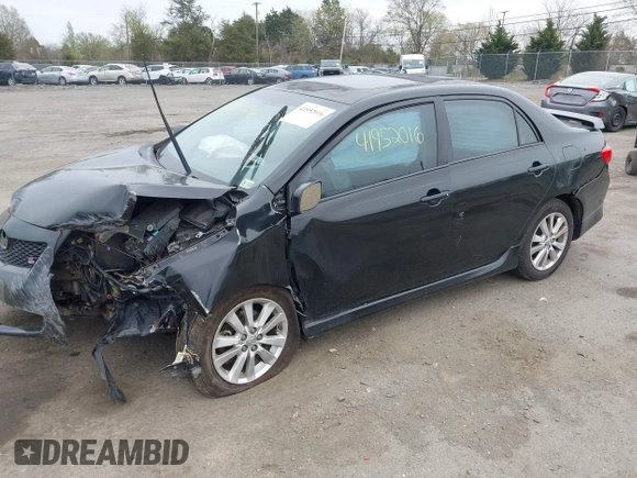 2009 Toyota Corolla with VIN 2T1BU40E89C157455, listed as a IAAI auction lot 41952016 with 211,792 mi miles. Bid and sale history available at carsss.com. Image 17.
