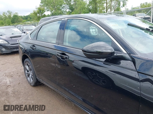 2025 Honda Accord EX-L with VIN 1HGCY2F68SA023974, listed as a IAAI auction lot 42487900 with Not provided miles and . Bid and sale history available at DreamBid. Image 13.