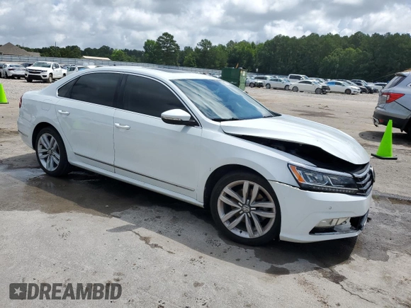 2017 Volkswagen Passat SE with VIN 1VWGT7A31HC019042, listed as a Copart auction lot 61078305 with 149,335 mi miles and Salvage title. Bid and sale history available at DreamBid. Image 4.