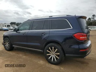 2017 Mercedes-Benz GLS 450 with VIN 4JGDF6EE6HA866956, listed as a Copart auction lot 47893135 with 86,817 mi miles and Salvage title. Bid and sale history available at DreamBid. Image 2.