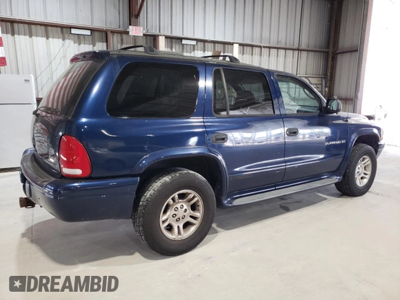 2001 Dodge Durango with VIN 1B4HS28N71F521236, listed as a Copart auction lot 56939715 with 199,223 mi miles and Clean title. Bid and sale history available at DreamBid. Image 3.