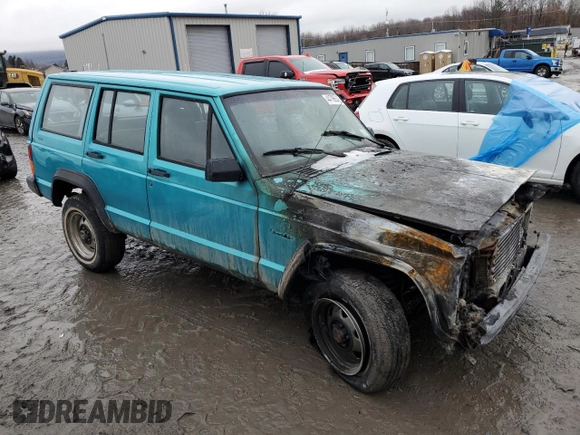 1996 Jeep Cherokee SE z VIN 1J4FJ28S9TL234675, wystawiony jako Copart lot #44796545 z przebiegiem 113 663 mil mil oraz Szkody całkowita. Historia ofert i sprzedaży dostępna na DreamBid. Obrazek 4.