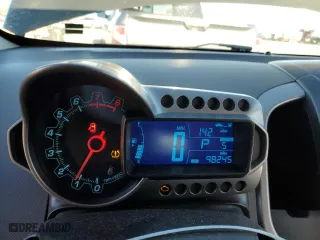 2014 Chevrolet Sonic LT with VIN 1G1JC5SG4E4159776, listed as a Copart auction lot 50043465 with 98,245 mi miles and Salvage Title. Bid and sale history available at carsss.com. Image 9.