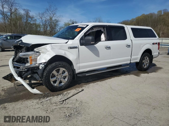 2019 Ford F-150 XL with VIN 1FTFW1E5XKFC17414, listed as a Copart auction lot 54136535 with 85,336 mi miles and Salvage Title. Bid and sale history available at carsss.com. Image 1.