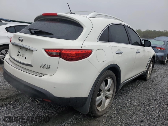 2011 Infiniti FX35 with VIN JN8AS1MW2BM734366, listed as a Copart auction lot 51106335 with 174,341 mi miles and Salvage Title. Bid and sale history available at carsss.com. Image 3.