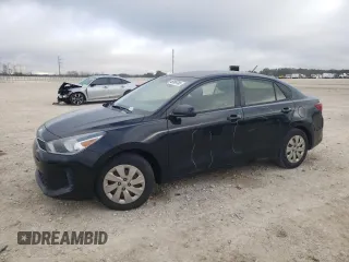 2018 Kia Rio S with VIN 3KPA24ABXJE047292, listed as a Copart auction lot 46389785 with 91,355 mi miles and Salvage Title. Bid and sale history available at carsss.com. Image 1.