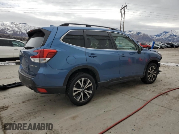 2020 Subaru Forester Limited with VIN JF2SKASC6LH405304, listed as a Copart auction lot 50188595 with 45,101 mi miles and Salvage Title. Bid and sale history available at carsss.com. Image 3.