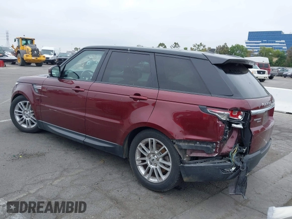 2015 Land Rover Range Rover Sport HSE with VIN SALWR2VF2FA625097, listed as a IAAI auction lot 42397258 with 79,224 mi miles and . Bid and sale history available at DreamBid. Image 3.