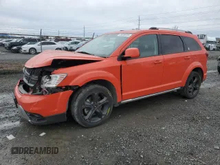 2018 Dodge Journey Crossroad z VIN 3C4PDDGG5JT430690, wystawiony jako Copart lot #49058835 z przebiegiem 157 439 mil mil oraz Szkoda całkowita • Salvage title. Historia ofert i sprzedaży dostępna na DreamBid. Obrazek 1.
