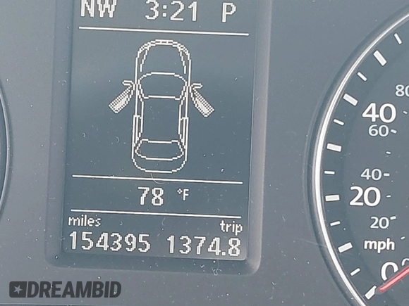 2012 Volkswagen Passat SE z VIN 1VWBH7A33CC066044, wystawiony jako IAAI lot #42211149 z przebiegiem 154 395 mil mil oraz . Historia ofert i sprzedaży dostępna na DreamBid. Obrazek 15.