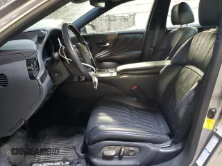 2021 Lexus LS with VIN JTHD51GFXM5008648, listed as a Copart auction lot 82641634 with 37,009 mi miles and Salvage Title. Bid and sale history available at carsss.com. Image 7.