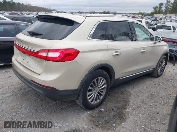 2016 Lincoln MKX Select with VIN 2LMTJ6KR7GBL47486, listed as a IAAI auction lot 41515610 with 135,291 mi miles and . Bid and sale history available at DreamBid. Image 4.